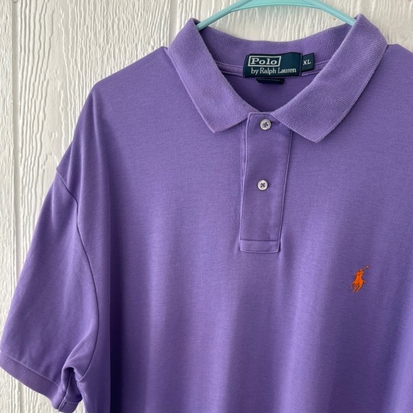 Polo Ralph Lauren polo shirt purple XL - Picture 1 of 6